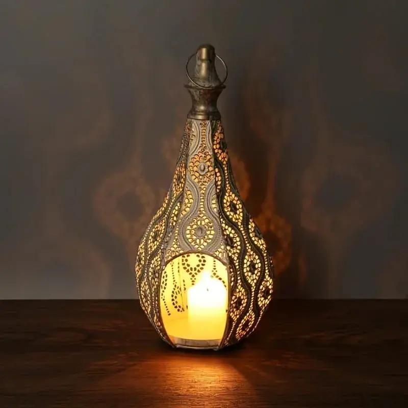 Lantern - Vintage Metal Iron by House Of Avana