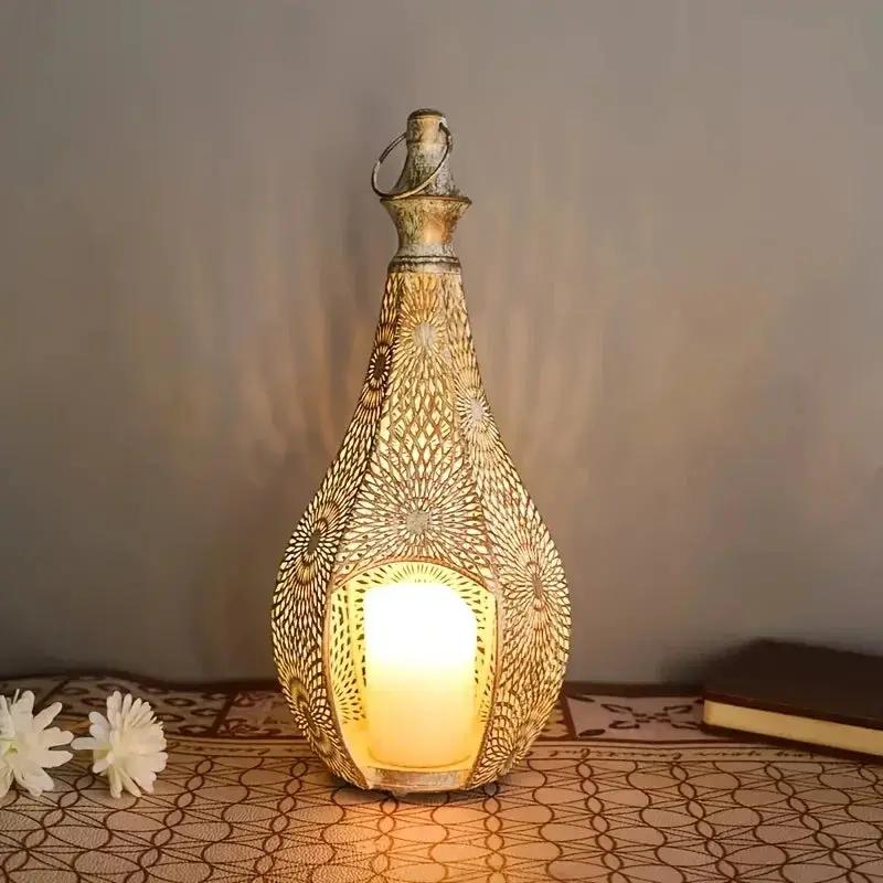 Lantern - Vintage Metal Iron by House Of Avana