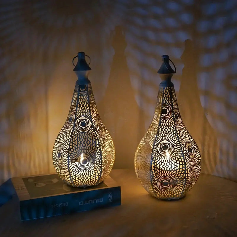 Lantern - Vintage Metal Iron by House Of Avana
