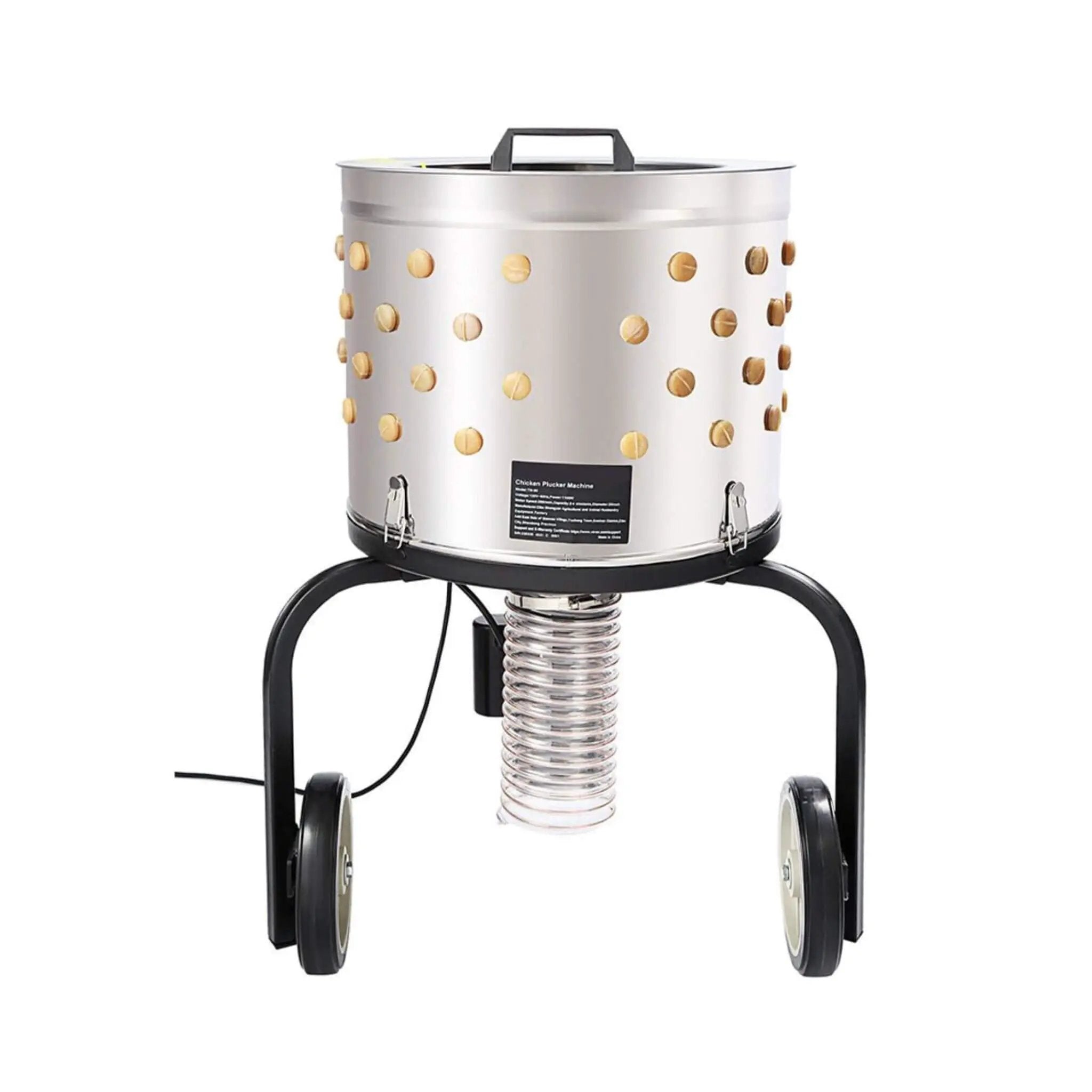 Large 20-Inch Heavy-Duty Chicken Defeathering Plucker Machine (SAK35879) by SAKSBY WHOLESALE