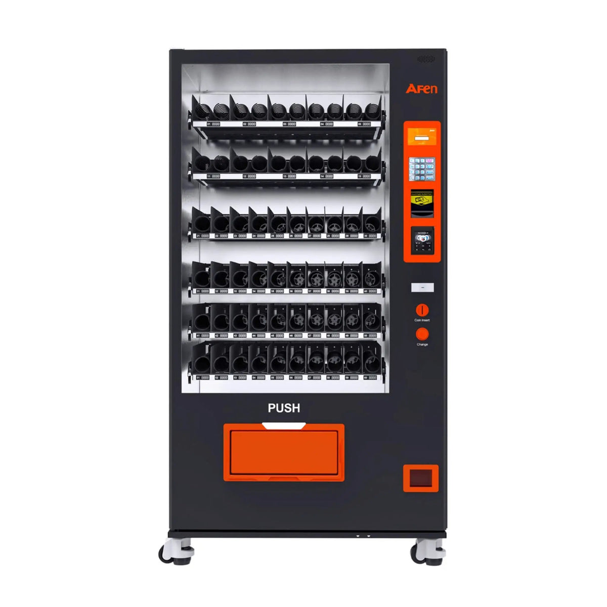 Large 60-Slot Commercial Snack And Drink Refrigerated Combo Vending Machine (SAK58735) by SAKSBY WHOLESALE
