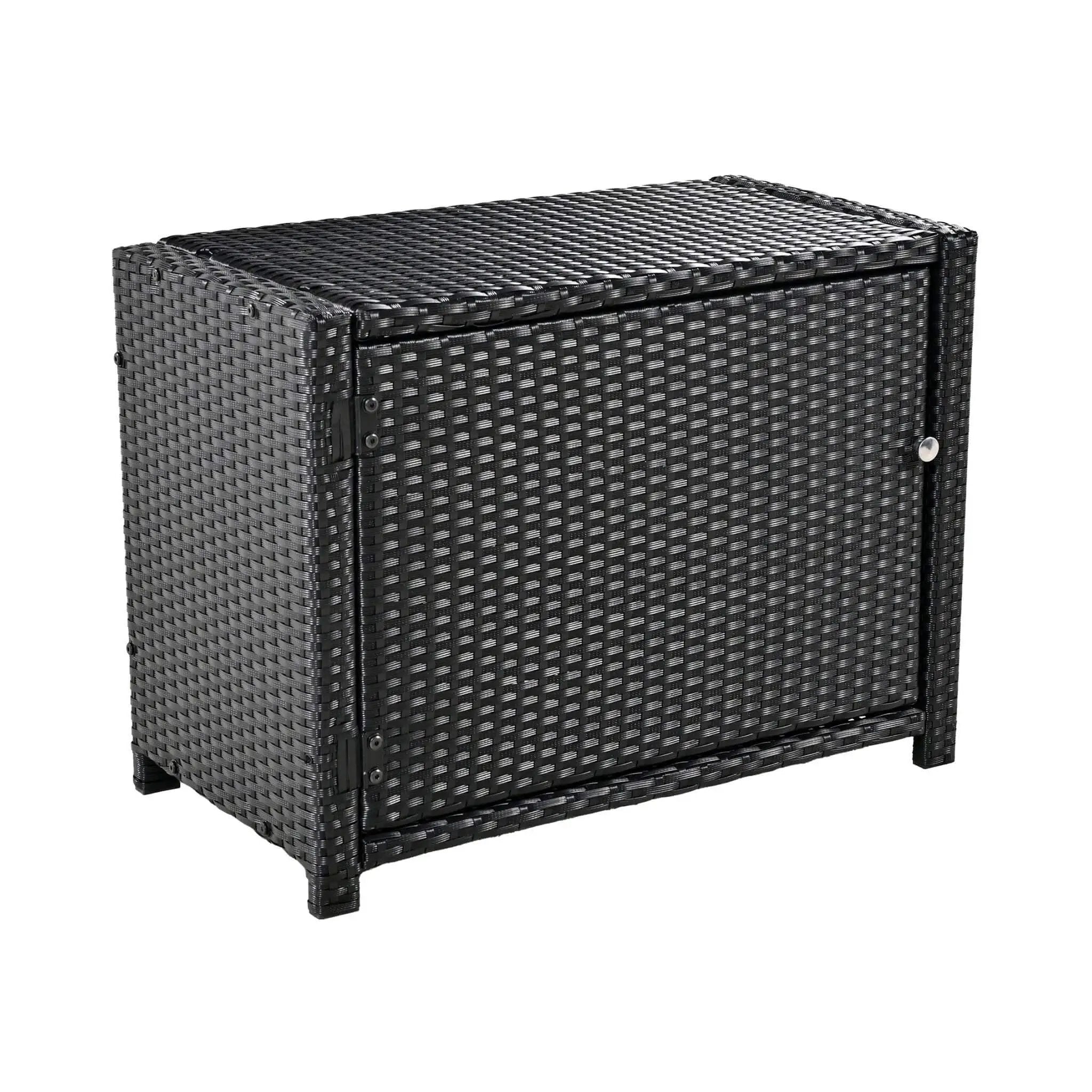 Large Outdoor Quadrilateral Spa Surround Rattan Sectional Sofa Set With Storage Compartments (SAK80217) by SAKSBY WHOLESALE
