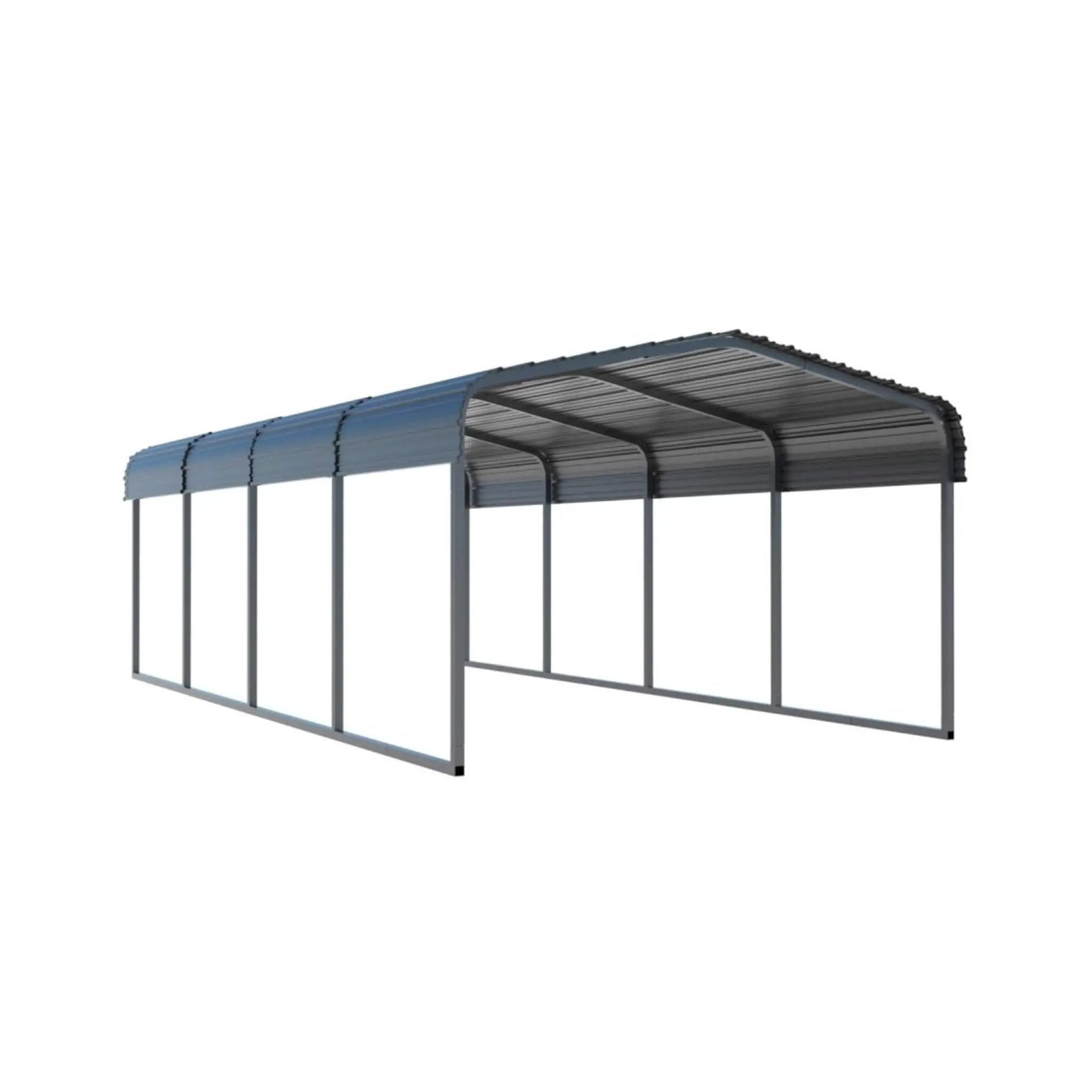 [12X20FT] Alora Premium Modern Heavy-Duty Outdoor Alloy Steel Carport Canopy (SAK91486) by SAKSBY WHOLESALE