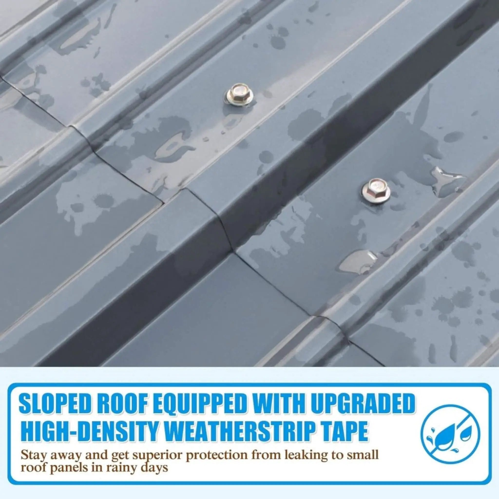 [12X20FT] Alora Premium Modern Heavy-Duty Outdoor Alloy Steel Carport Canopy (SAK91486) by SAKSBY WHOLESALE