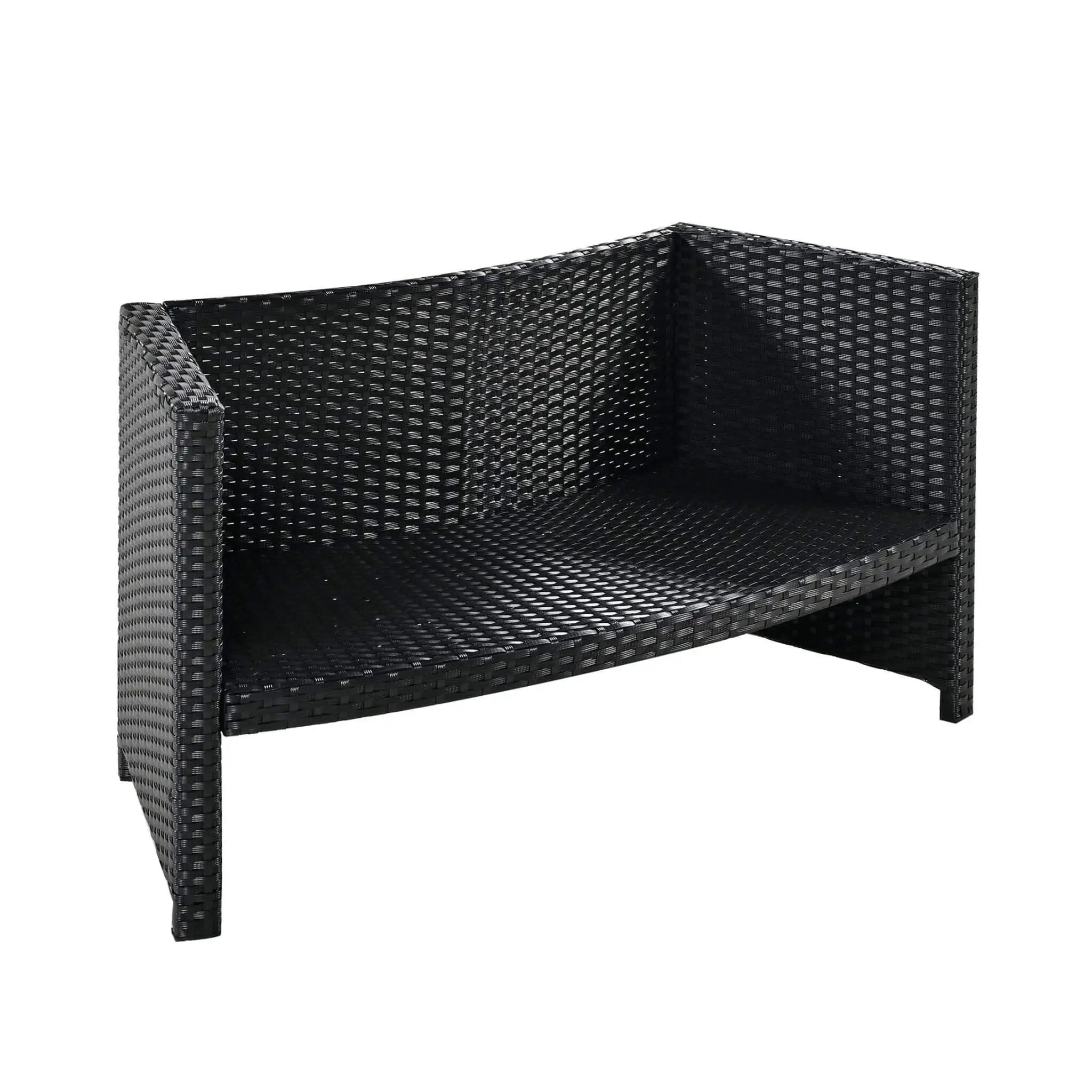 Large Premium Surround Spa Patio Rattan Sofa Set With Storage Compartments And Cushions (SAK75629) by SAKSBY WHOLESALE