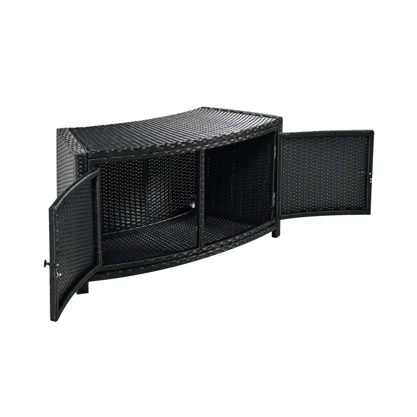 Large Premium Surround Spa Patio Rattan Sofa Set With Storage Compartments And Cushions (SAK75629) by SAKSBY WHOLESALE