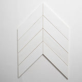 Large Trapeze Bianco Dolomiti Honed Marble Waterjet Decos 13 7/16x13 7/16
