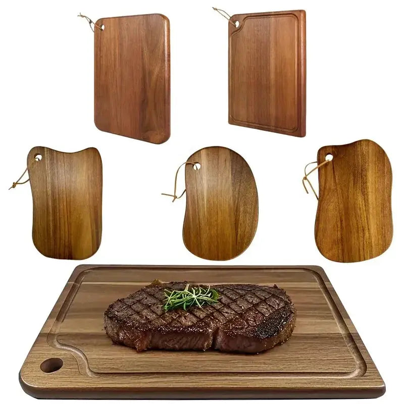 Large Wooden Acacia Chopping Board by House Of Avana