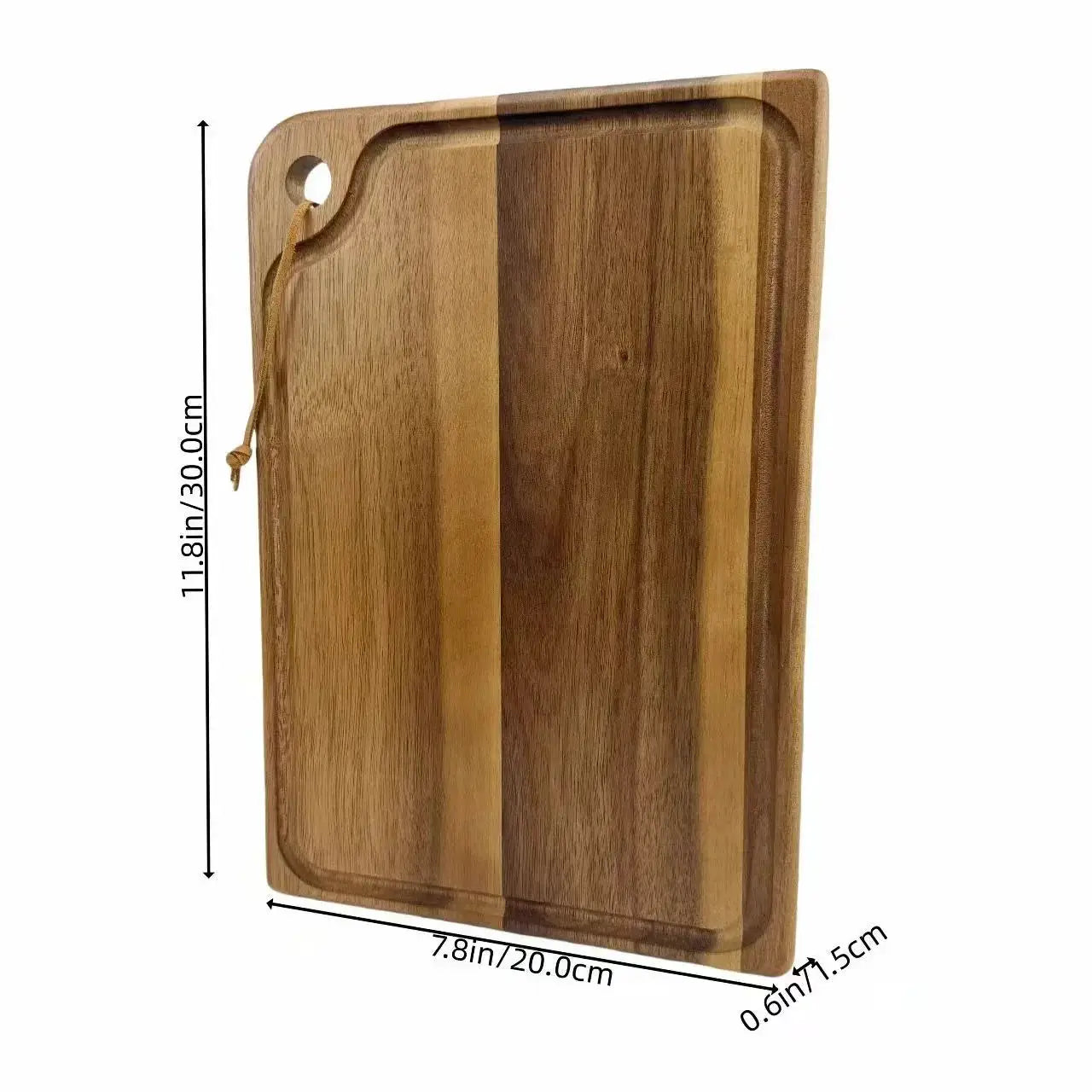 Large Wooden Acacia Chopping Board by House Of Avana