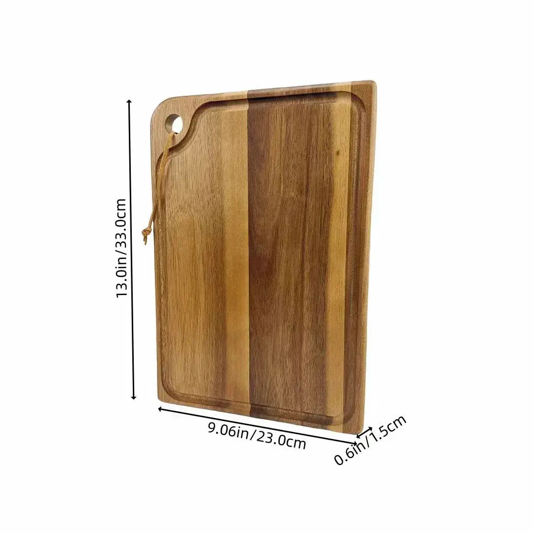 Large Wooden Acacia Chopping Board by House Of Avana