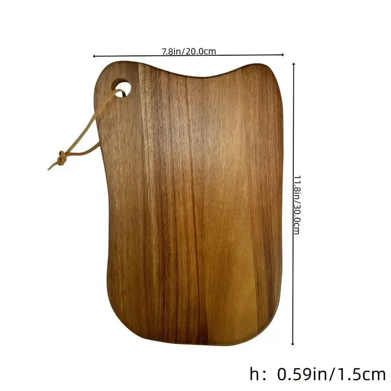 Large Wooden Acacia Chopping Board by House Of Avana