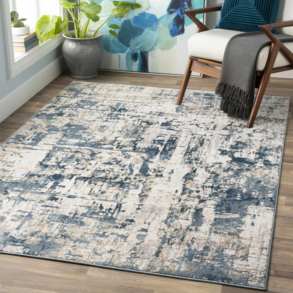 Larne Area Rug - Clearance, installed in a room