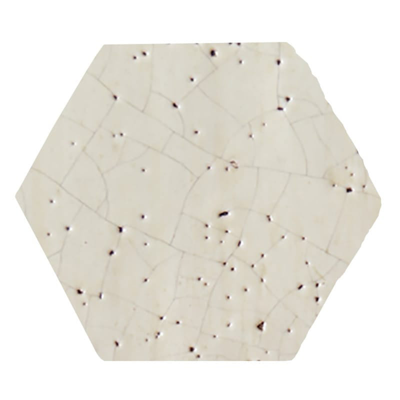 Latte Glazed Hexagon Terracotta Tiles 6x6 Terracotta Glazed 6x6 Tiles