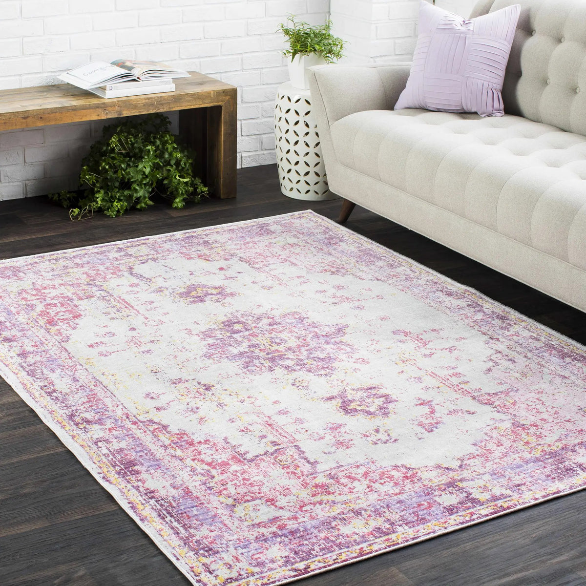 Laureldale Area Rug, installed in a room 2