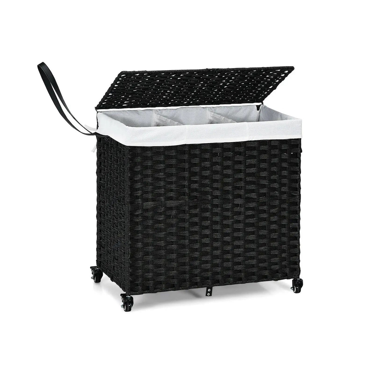 Laundry Hamper with Wheels and Lid, photo 8 of 24