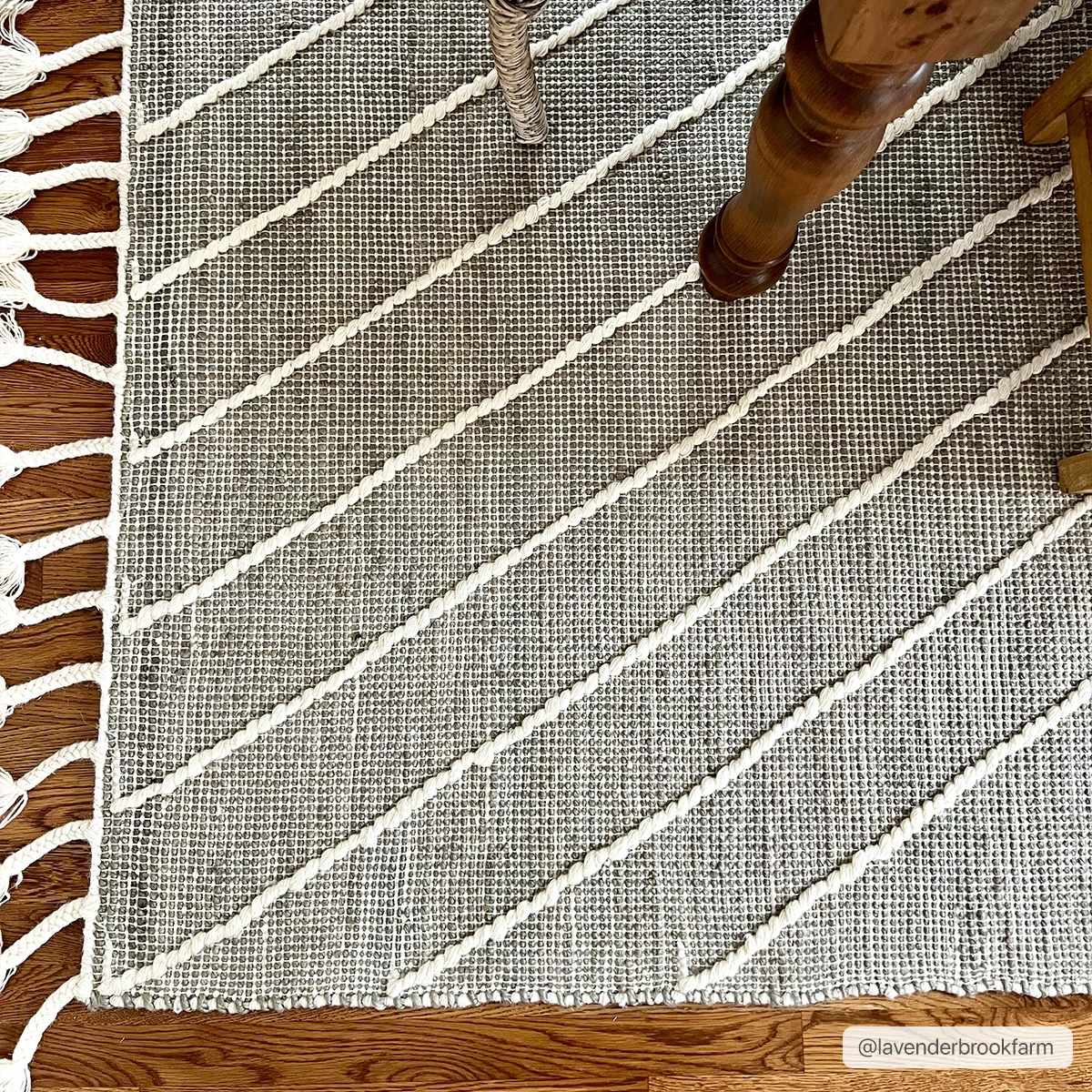 Marbletown Jute&Wool Blend Rug with Tassels - Clearance, photo 11 of 20