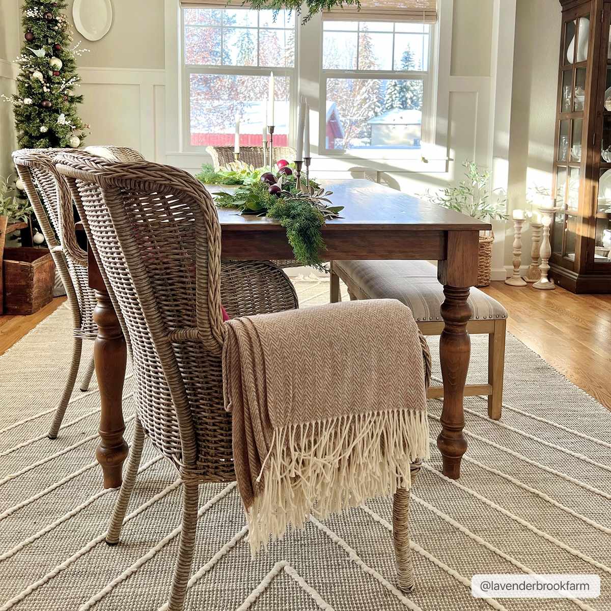 Marbletown Jute&Wool Blend Rug with Tassels - Clearance, photo 5 of 20