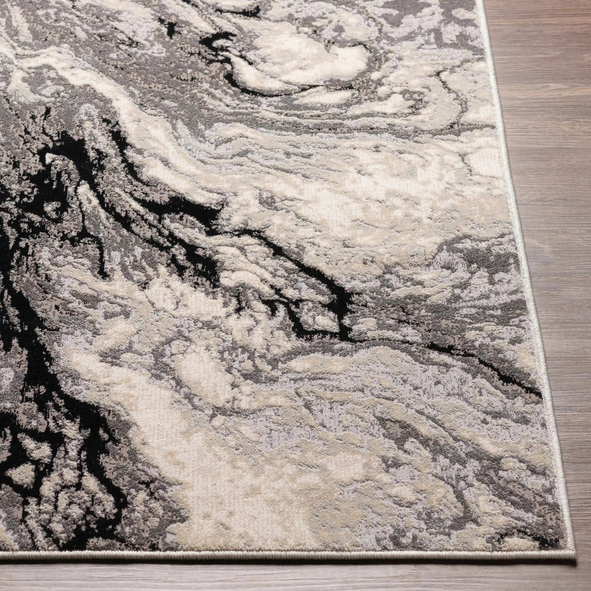 Lawigan Gray Marble Rug - Clearance, photo 5 of 9