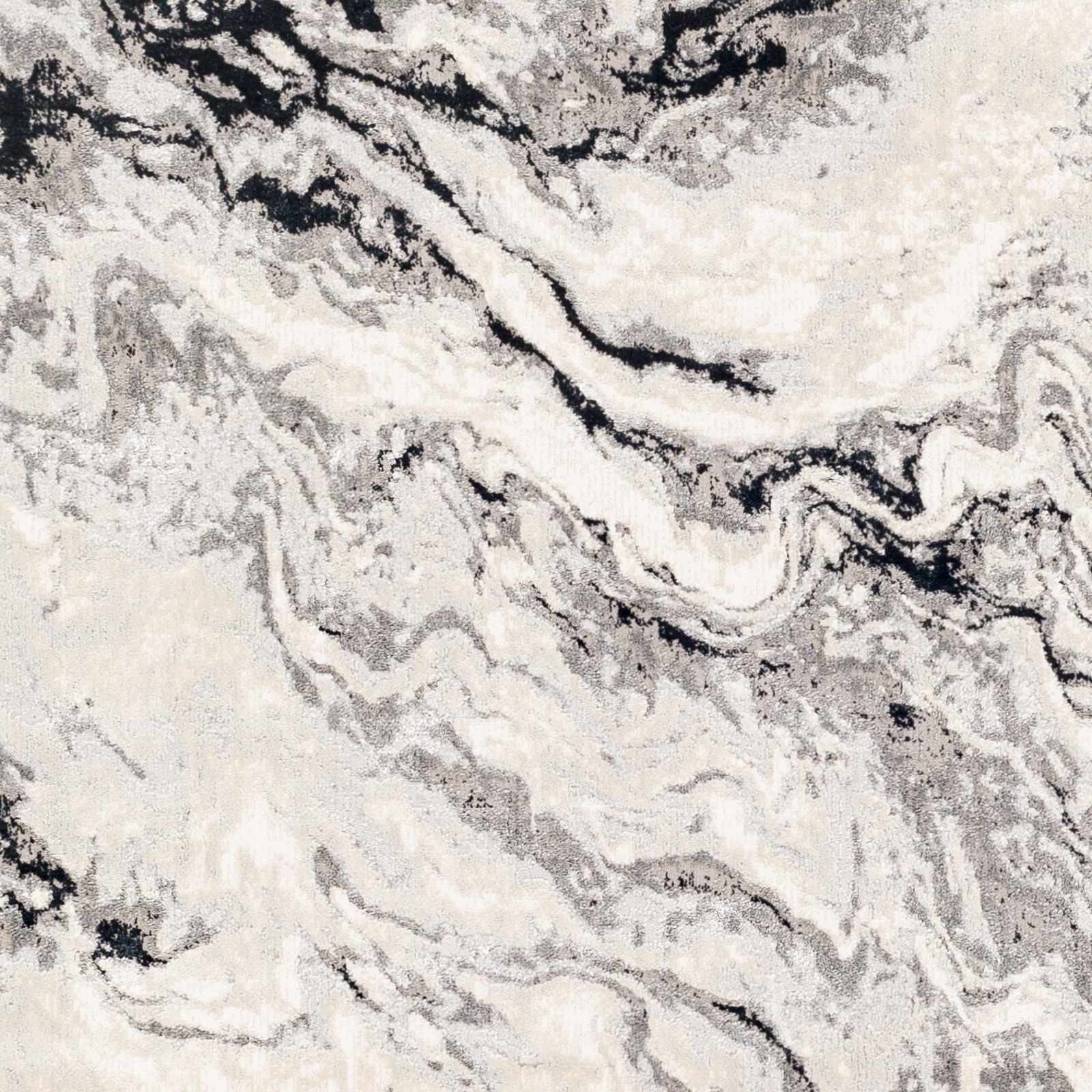 Lawigan Gray Marble Rug - Clearance by Boutique Rugs