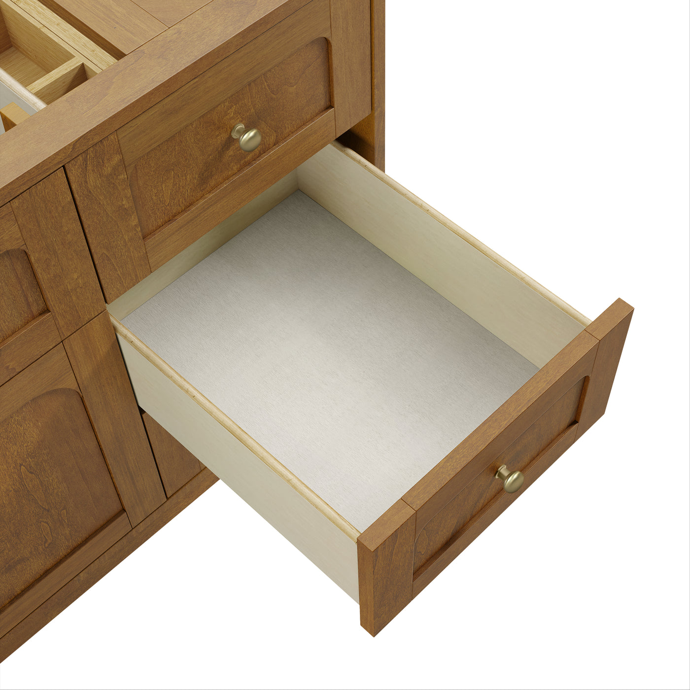 James Martin Laurent 48" Dual Mount Single Bathroom Vanity, Honey Oak, view 31