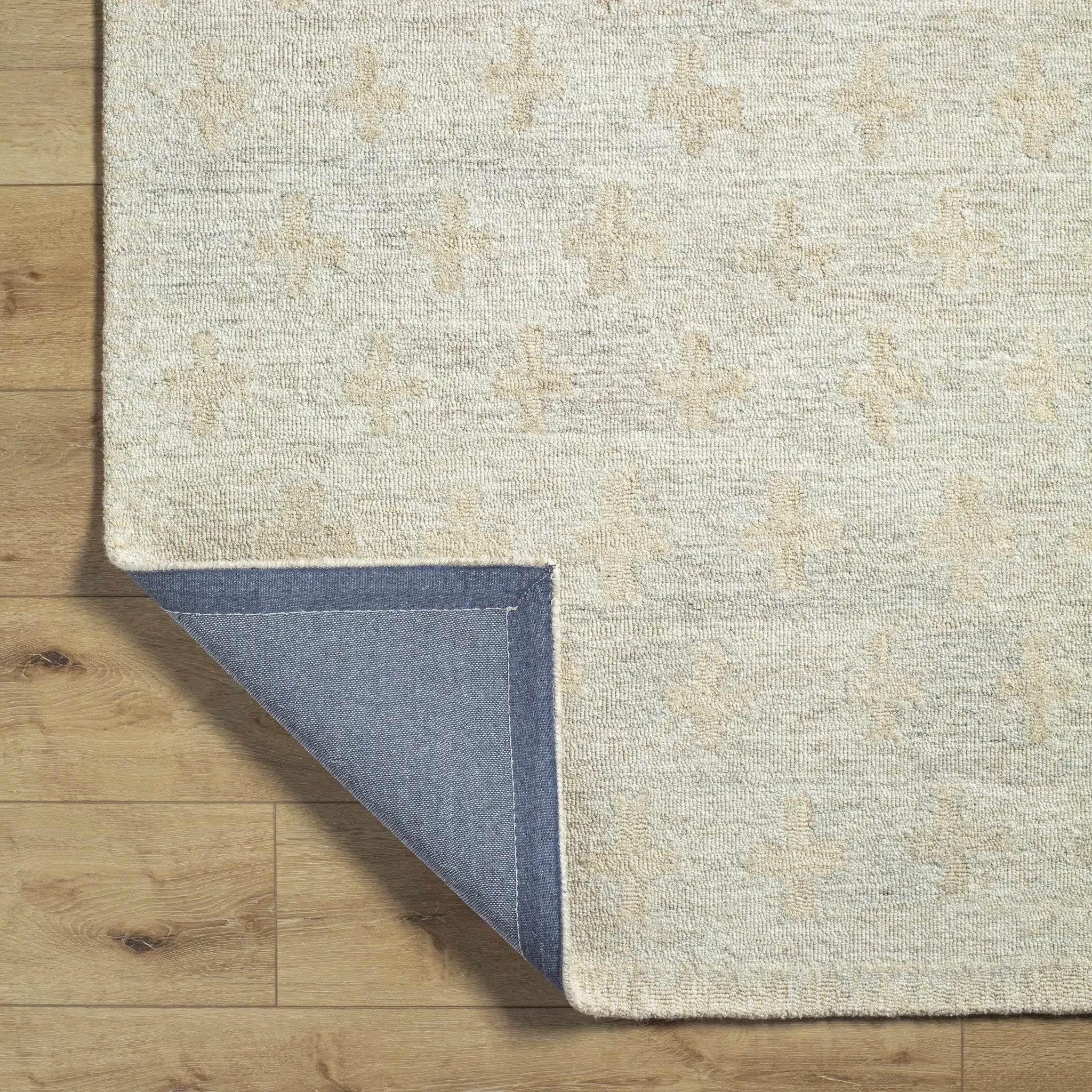 Lotta Peach Modern Wool Area Rug by Boutique Rugs