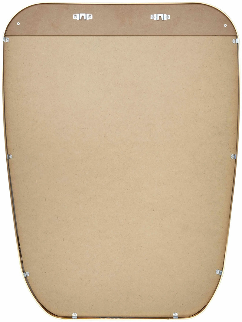 Orbassano Gold Frame Round Mirror - Clearance by Boutique Rugs