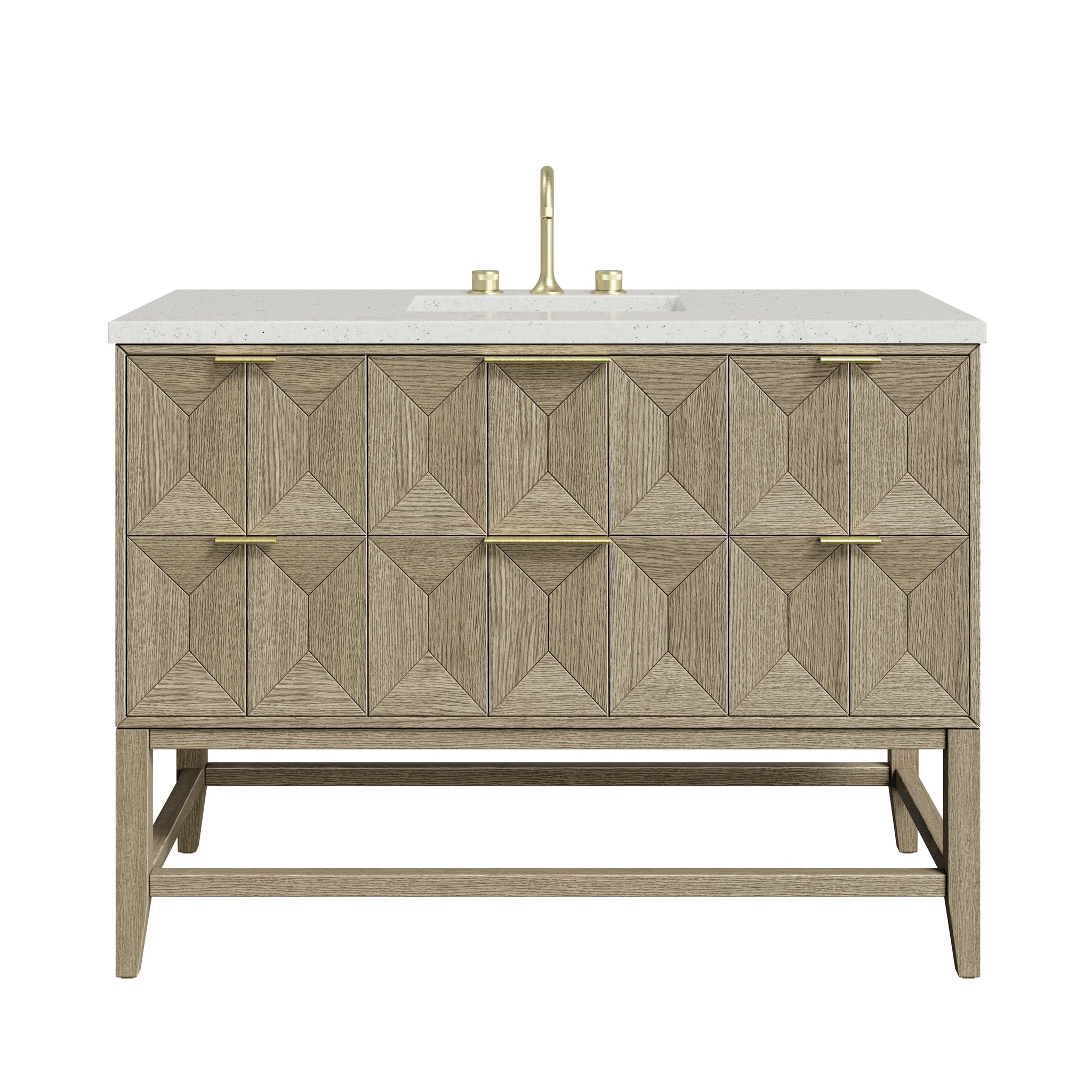 James Martin Emmeline 48" Single Bathroom Vanity, Pebble Oak, view 28