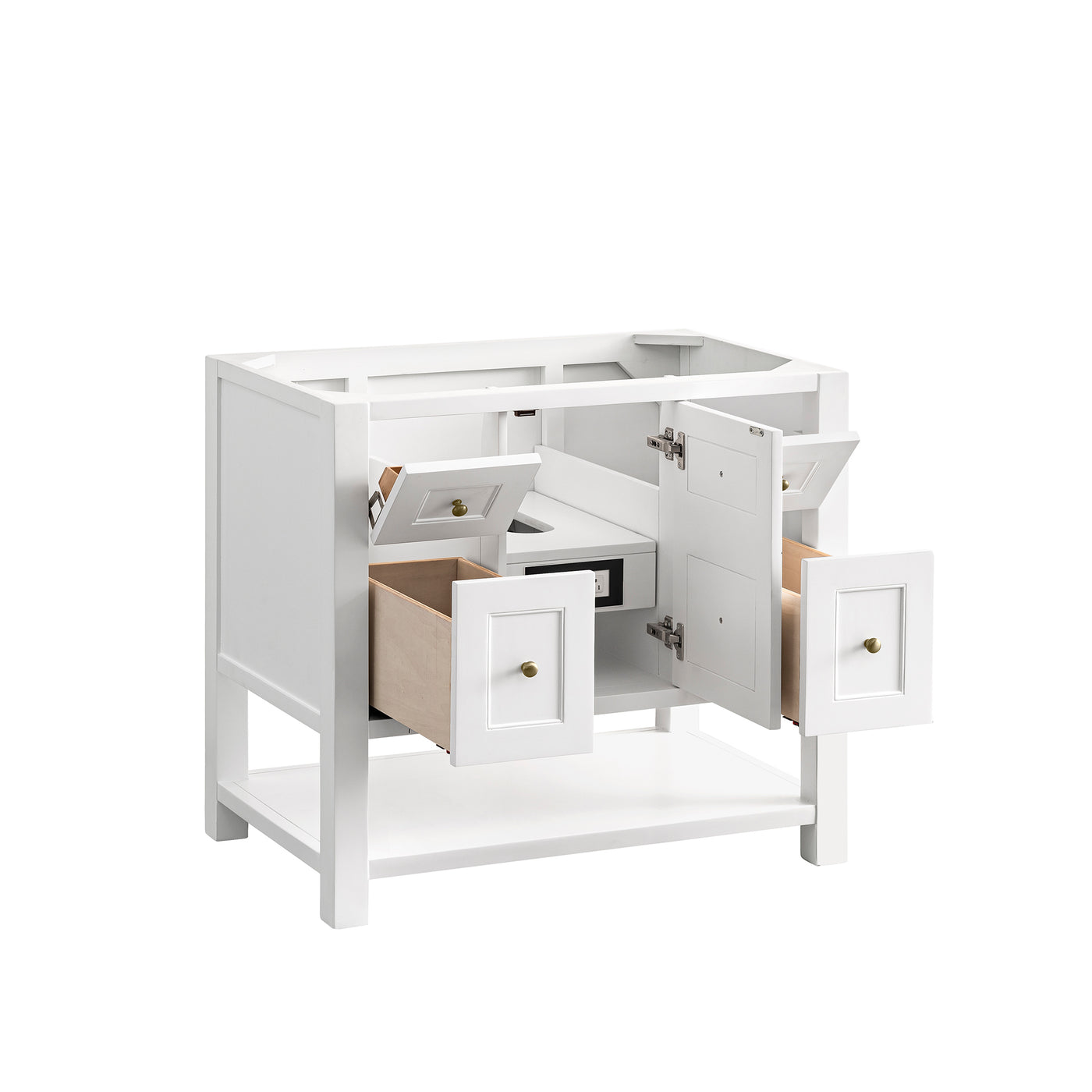 James Martin Breckenridge 36" Single Bathroom Vanity, Bright White, view 19