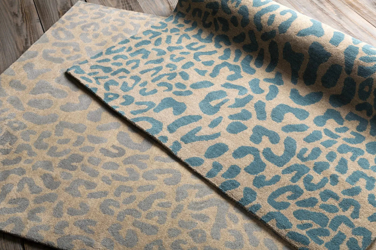 Lockbourne Leopard Print Area Rug, photo 19 of 21