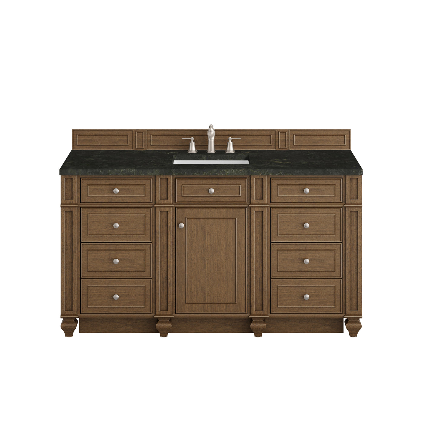 James Martin Bristol 60" Single Bathroom Vanity, Saddle Brown, view 32