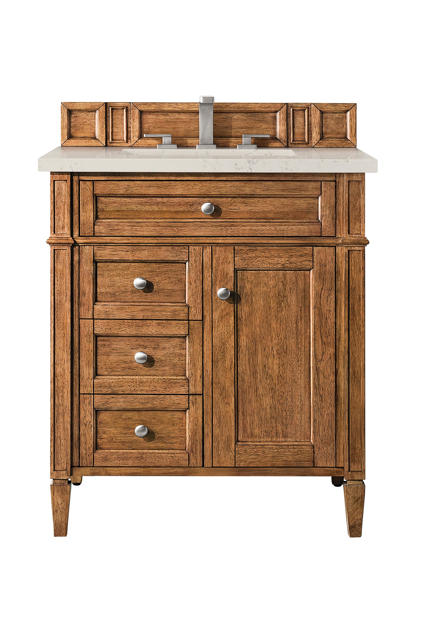 James Martin Brittany 30" Single Bathroom Vanity, Saddle Brown, view 29