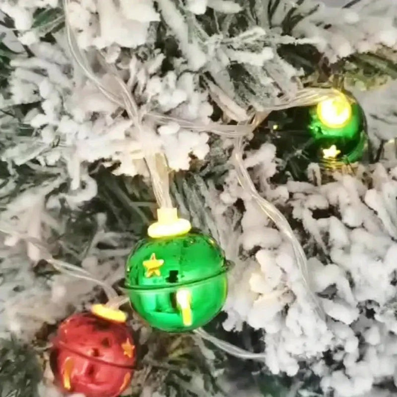 LED Bell Light Strand, 2m Long, 10 Lights for Home and Christmas Decor by House Of Avana