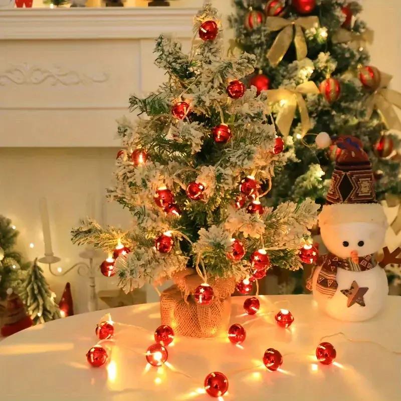 LED Bell Light Strand, 2m Long, 10 Lights for Home and Christmas Decor by House Of Avana