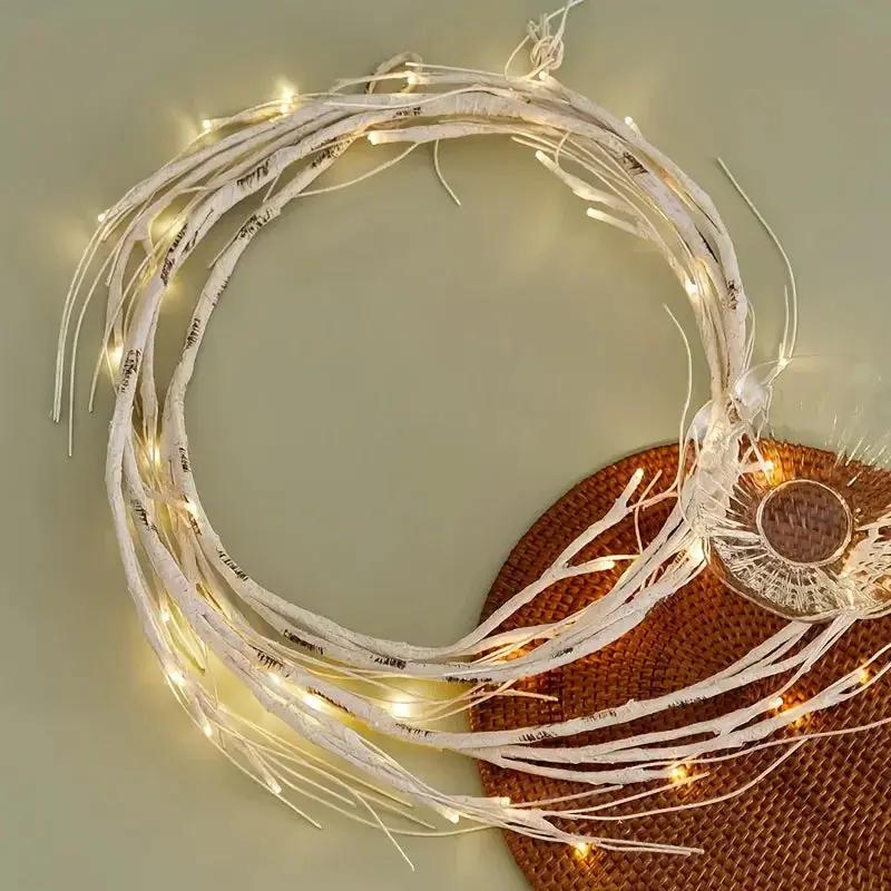 LED Christmas Lights Warm White Battery Operated Indoor Outdoor Decoration by House Of Avana