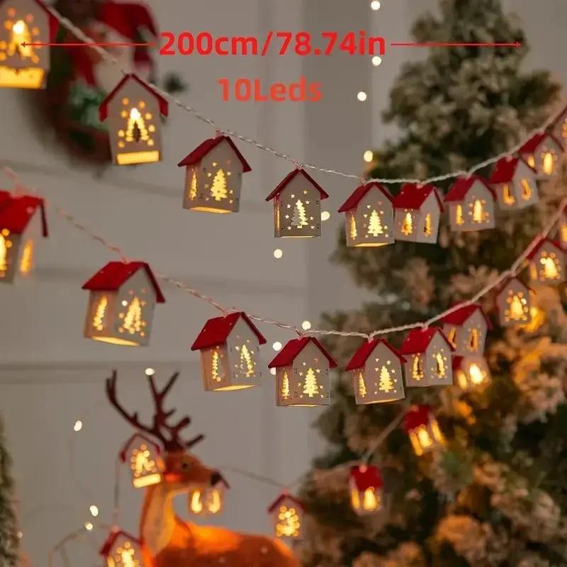 LED Fairy Lights Red Battery Operated String Lights by House Of Avana
