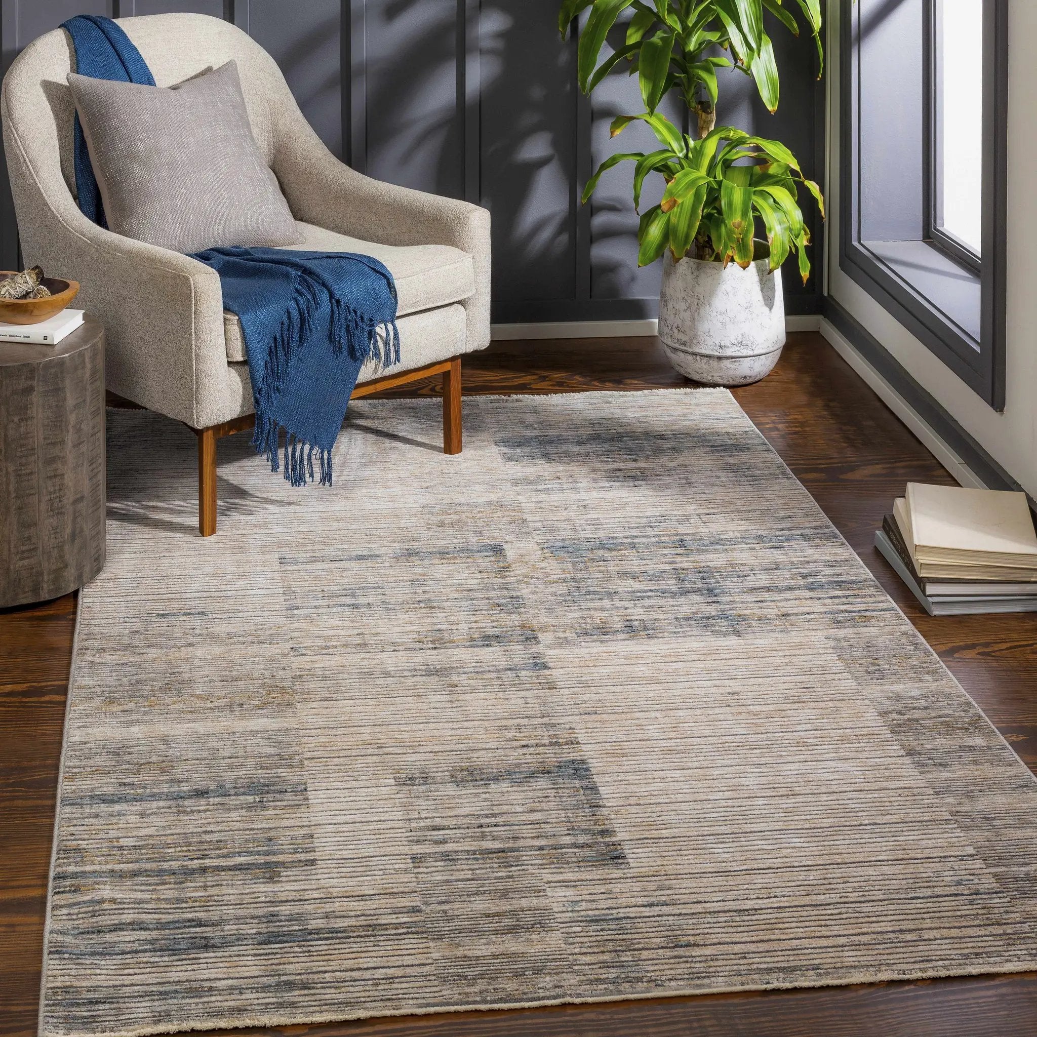Leechburg Luxe Fringe Rug - Clearance by Boutique Rugs