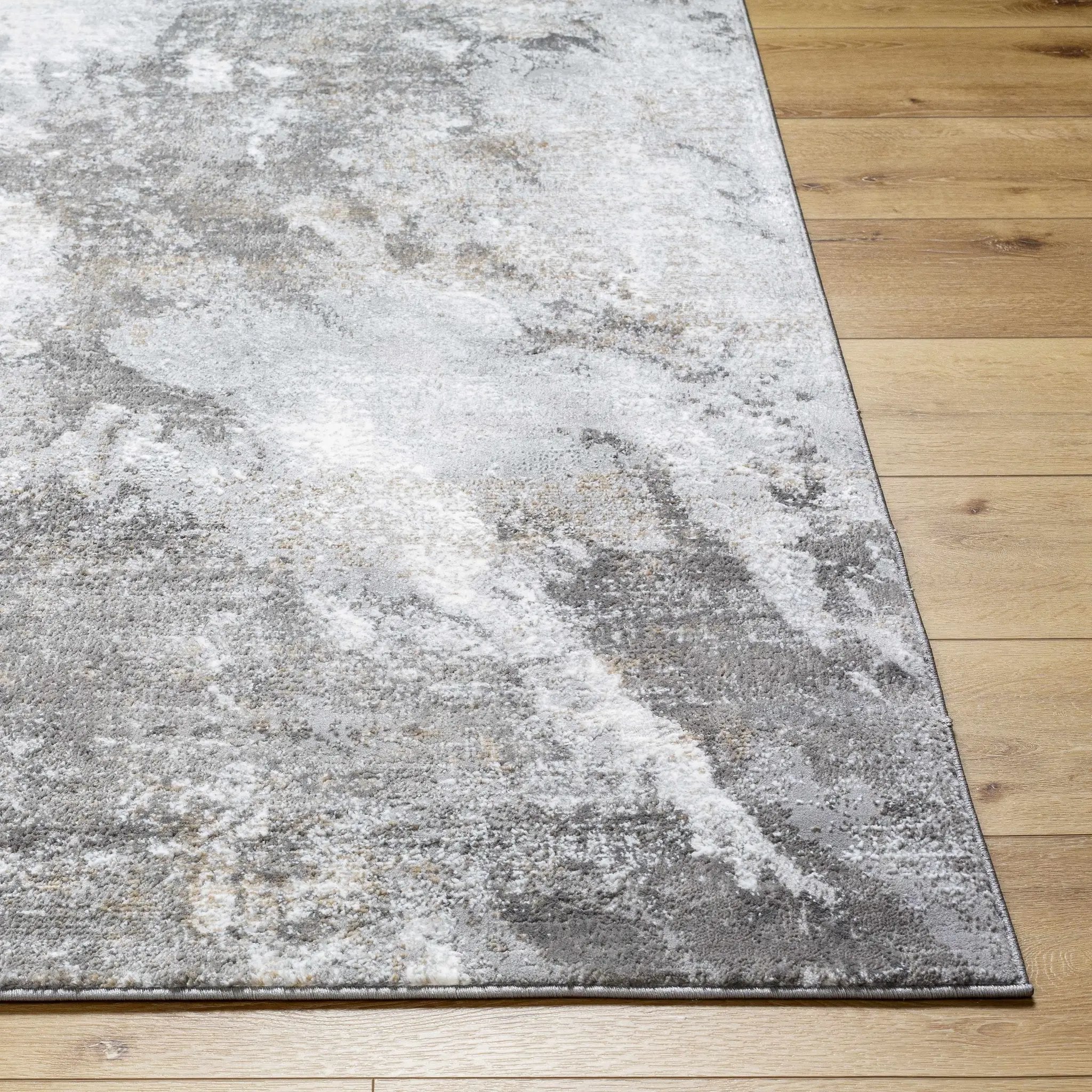 Leganes Brown Marble Rug by Boutique Rugs