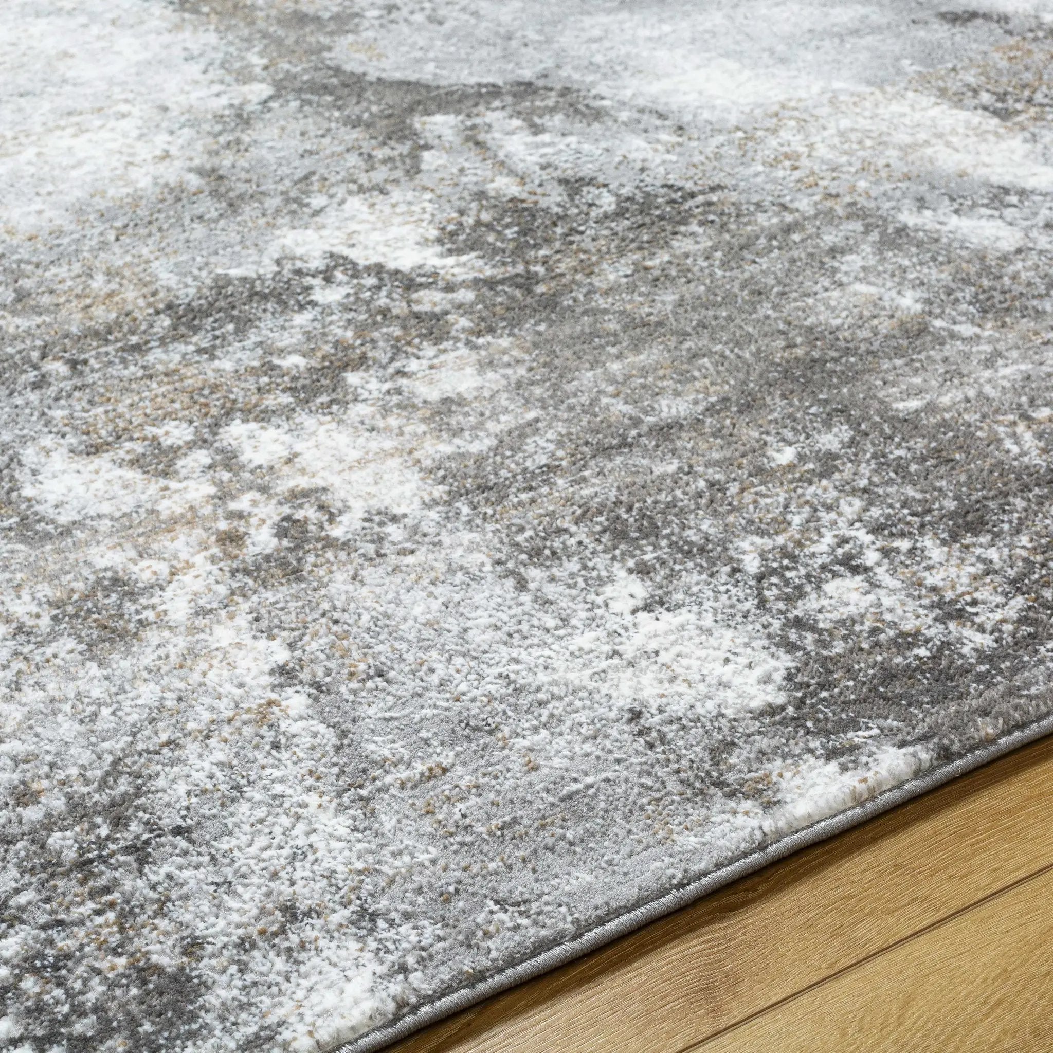 Leganes Brown Marble Rug by Boutique Rugs