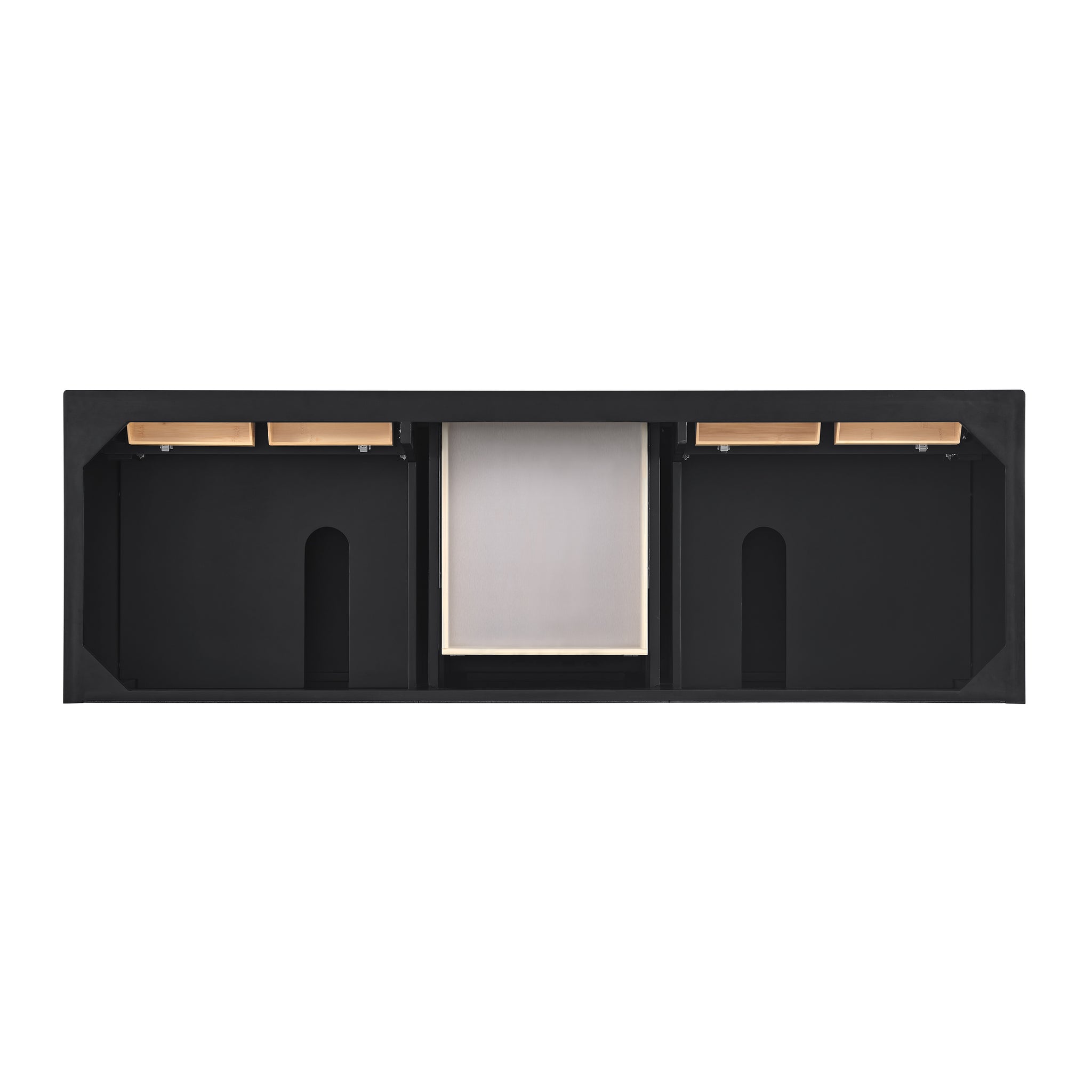 James Martin Lorelai 72" Double Bathroom Vanity, Black Onyx, view 14