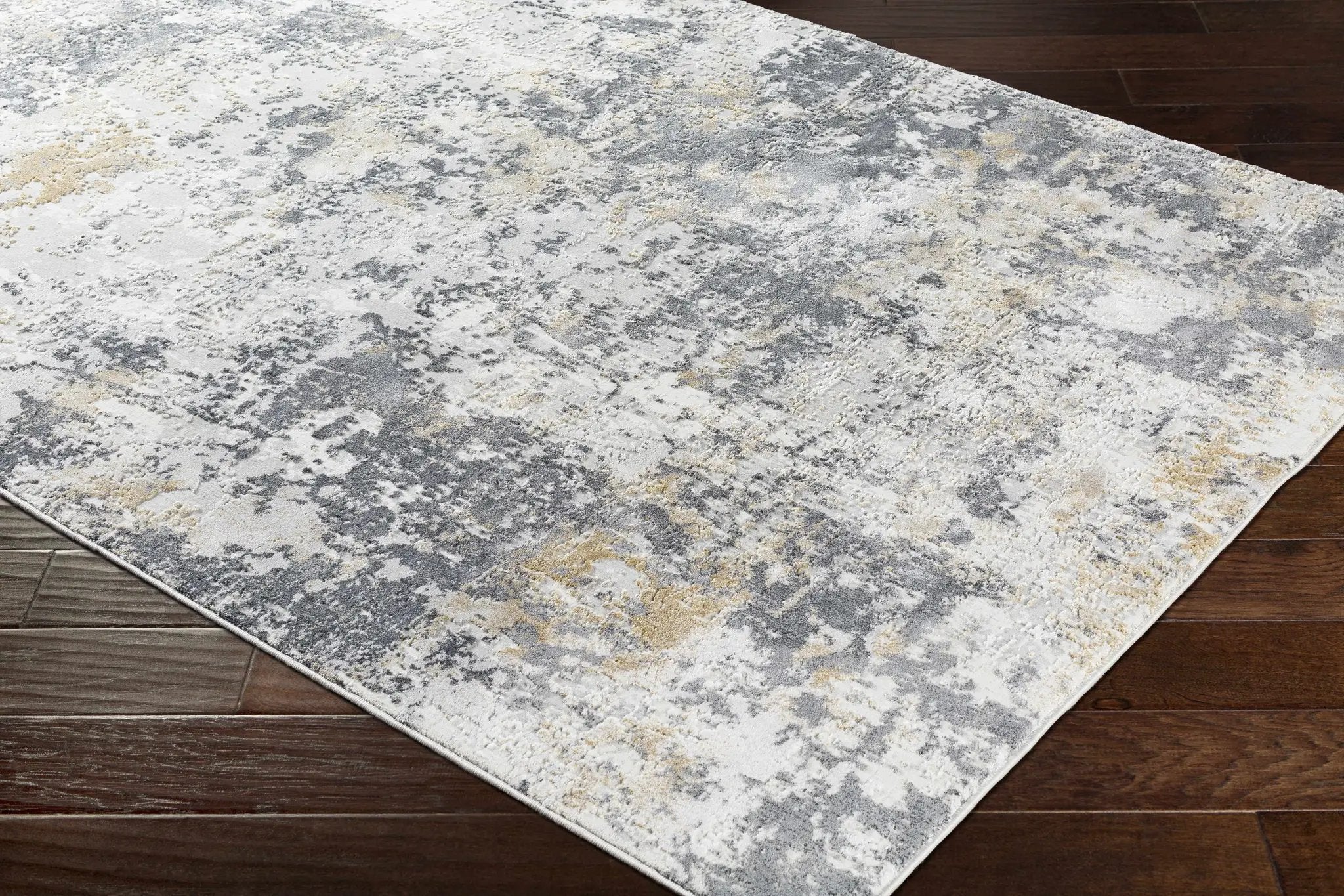 Lenzburg Faux Silk Abstract Rug by Boutique Rugs