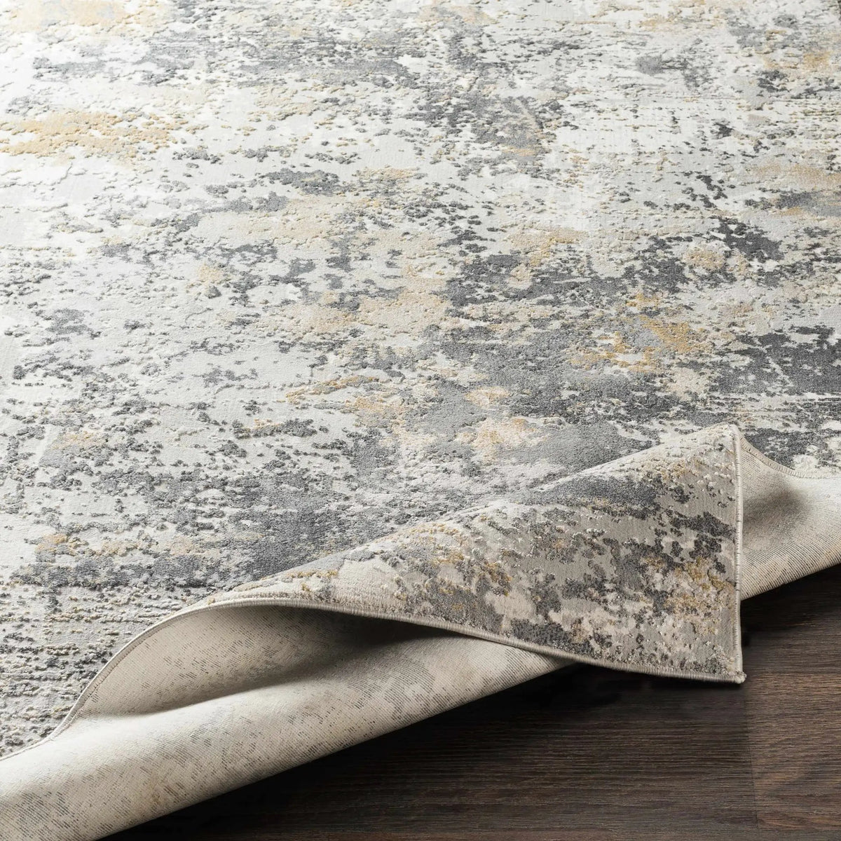 Lenzburg Faux Silk Abstract Rug, photo 5 of 18