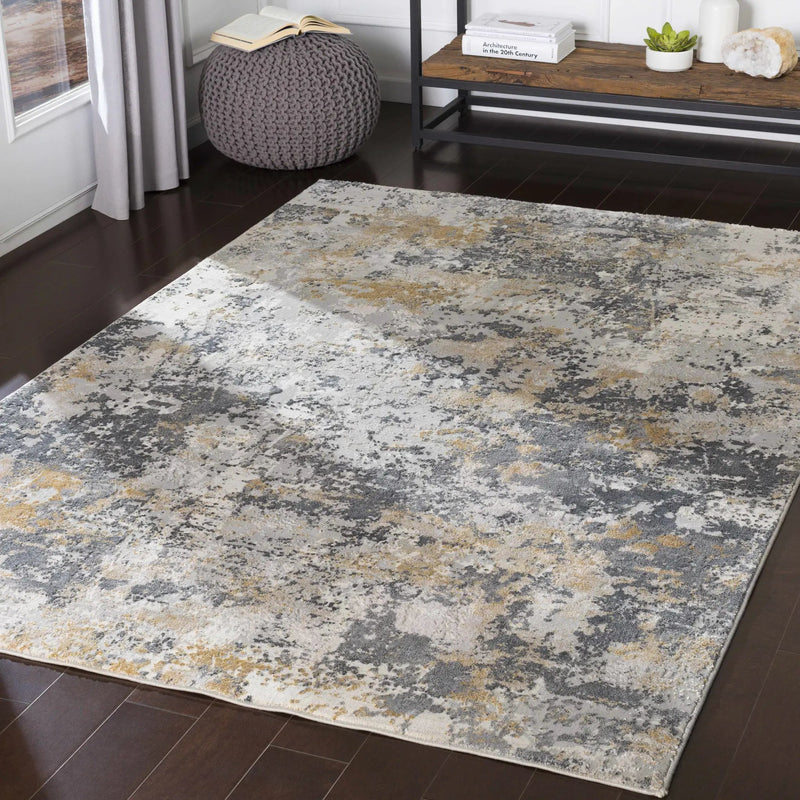 Lenzburg Faux Silk Abstract Rug by Boutique Rugs