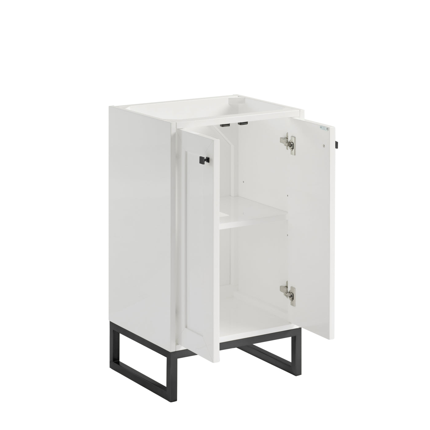 James Martin Chianti 20" Single Bathroom Vanity, Glossy White, view 19