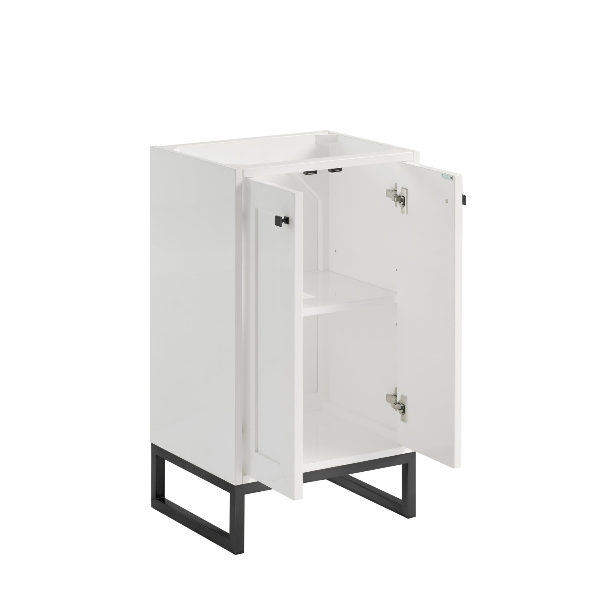 James Martin Chianti 20" Single Bathroom Vanity, Glossy White, view 19