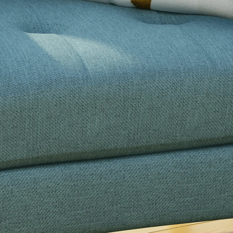 Mid Century Fabric Channel Stitch Club Chair by HouseOfZazla