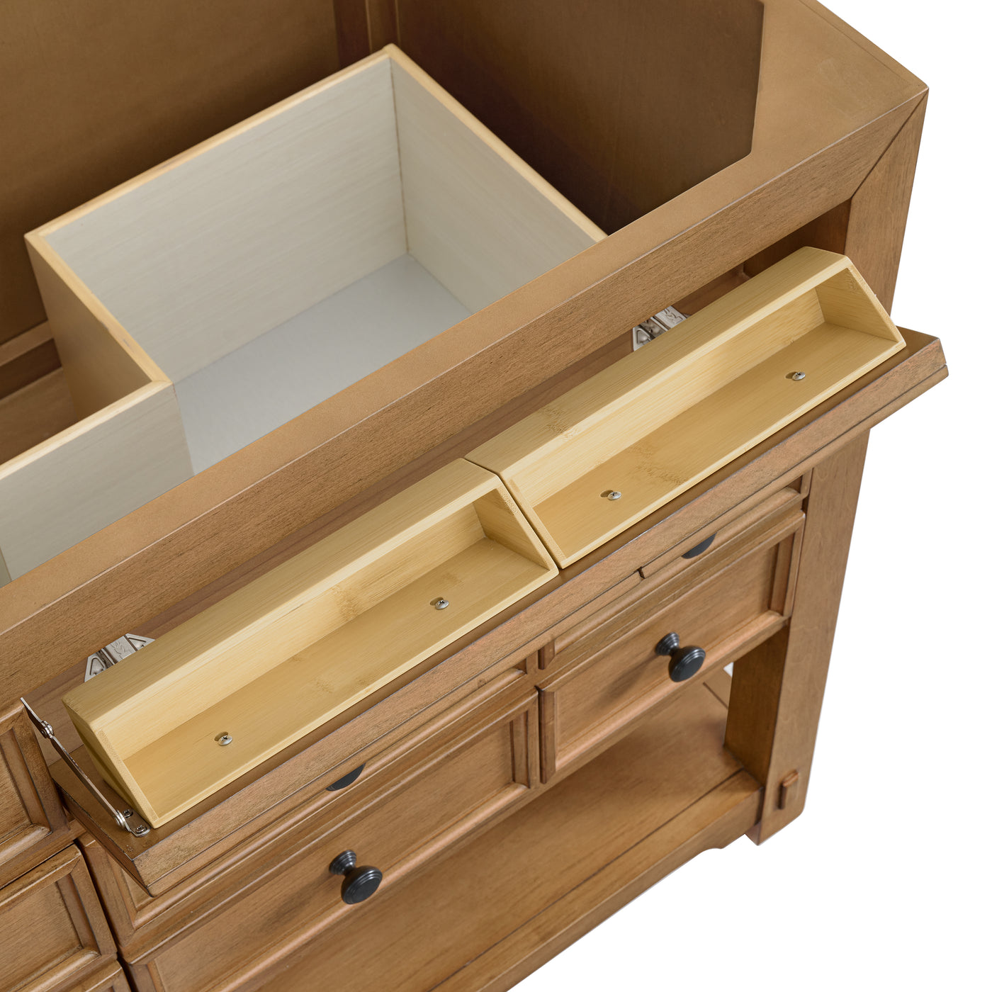 James Martin Malibu 72" Double Bathroom Vanity, Amber Birch, view 24
