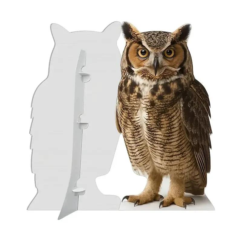 Life Size Owl Cardboard Cutout Standup for Events and Decor by House Of Avana