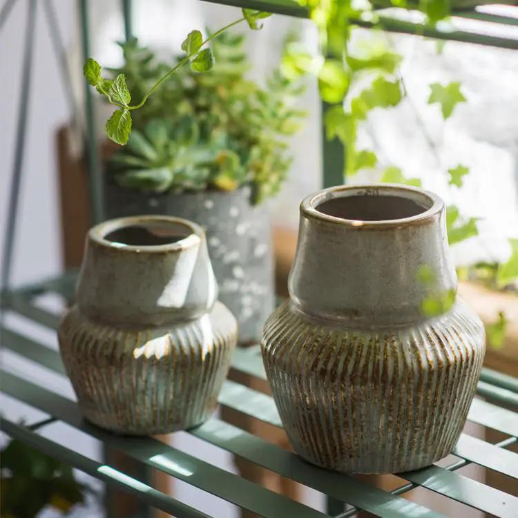 Light Blue Underglazed Ceramic Vase by RusticReach