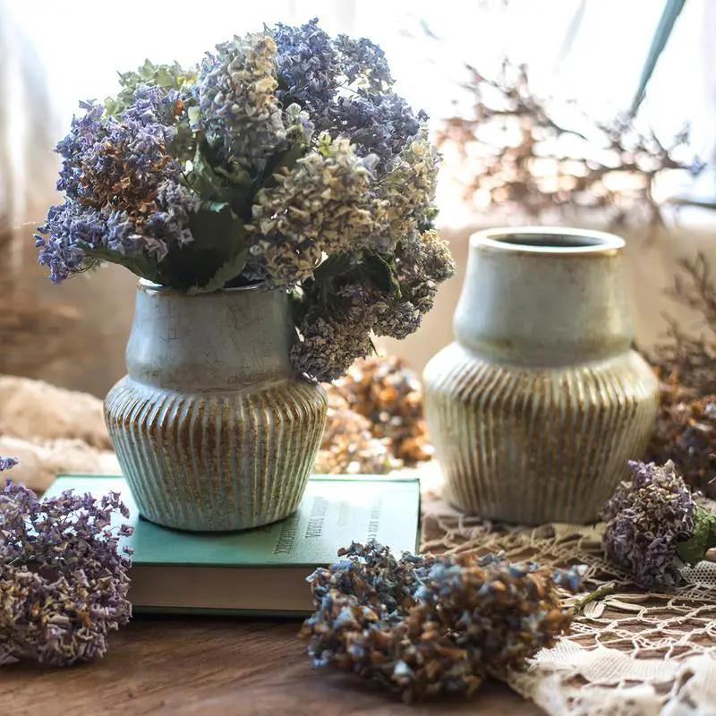 Light Blue Underglazed Ceramic Vase by RusticReach