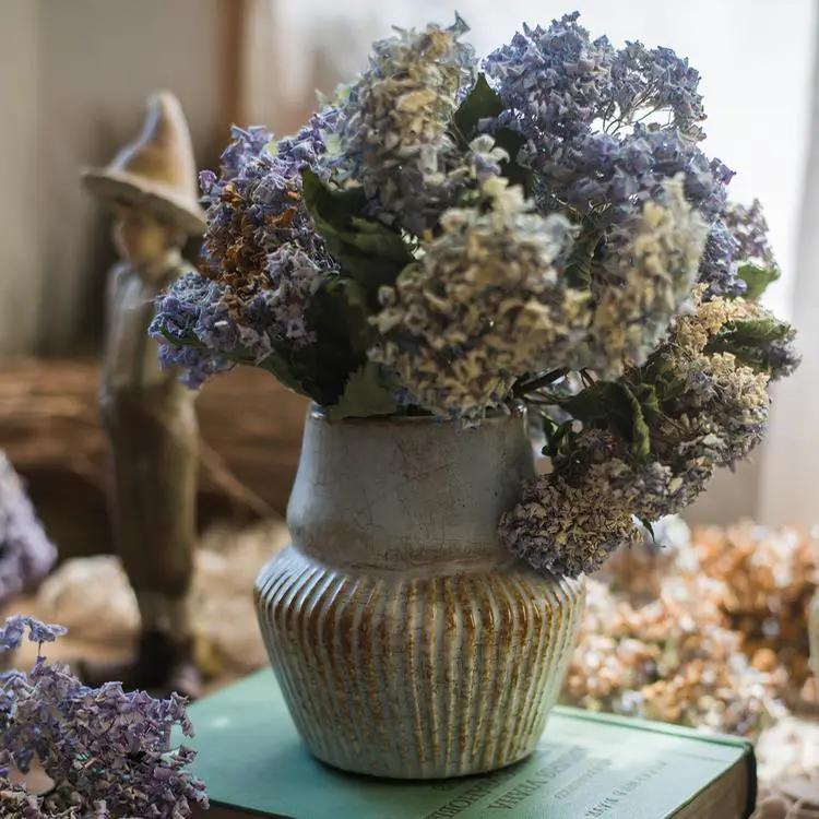 Light Blue Underglazed Ceramic Vase by RusticReach